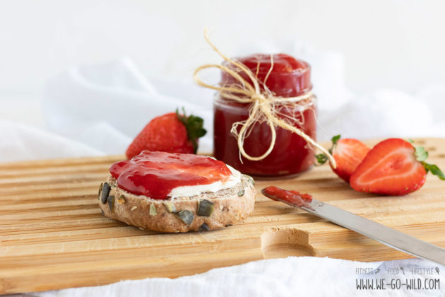 Kann Man Mit Birkenzucker Marmelade Machen Erdbeermarmelade mit Birkenzucker selber machen