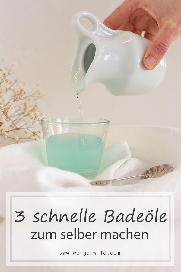 Badeöl Selber Machen