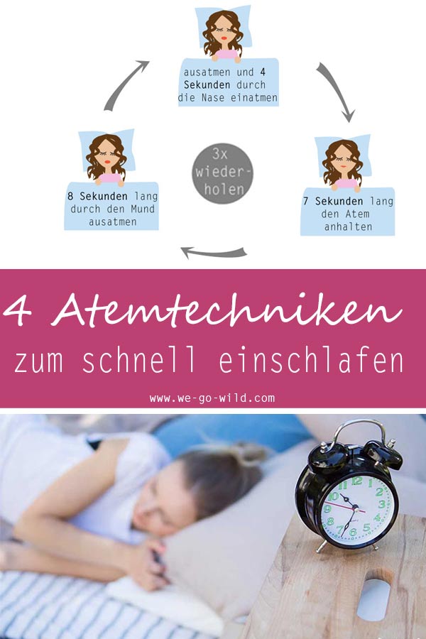 4 wunderbare Atemübungen zum Einschlafen: Schnell schlafen mit
