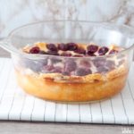 Low Carb Quark Auflauf mit Kirschen