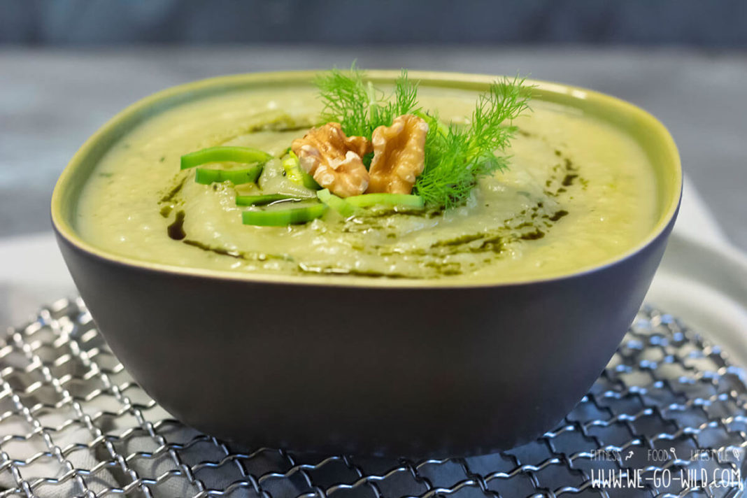 Kartoffel Fenchelsuppe vegan und basisch - WE GO WILD