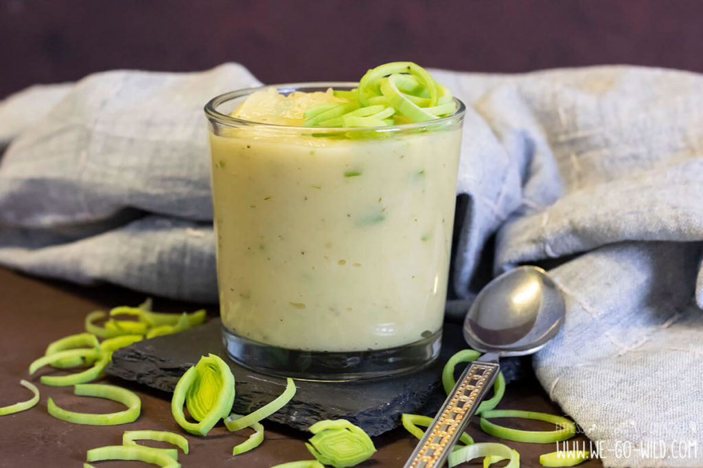 Leckere Kartoffel Lauch Suppe *vegan* - WE GO WILD