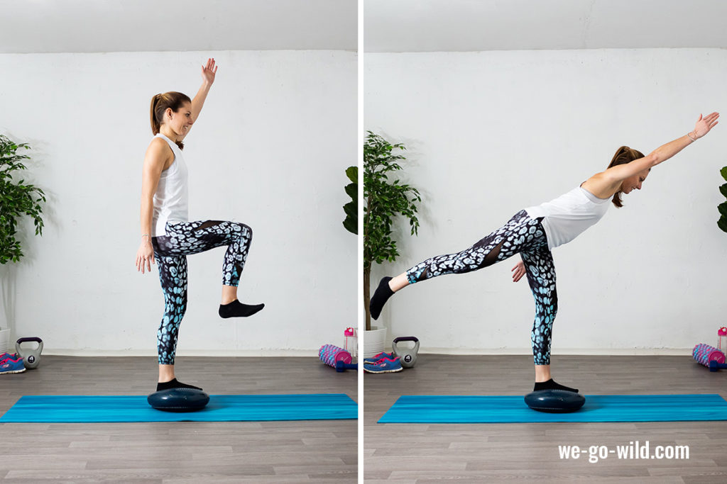 Balancekissen TPU 28x17cm - Gleichgewichtstraining Pad Für Fitness & Rehabilitation