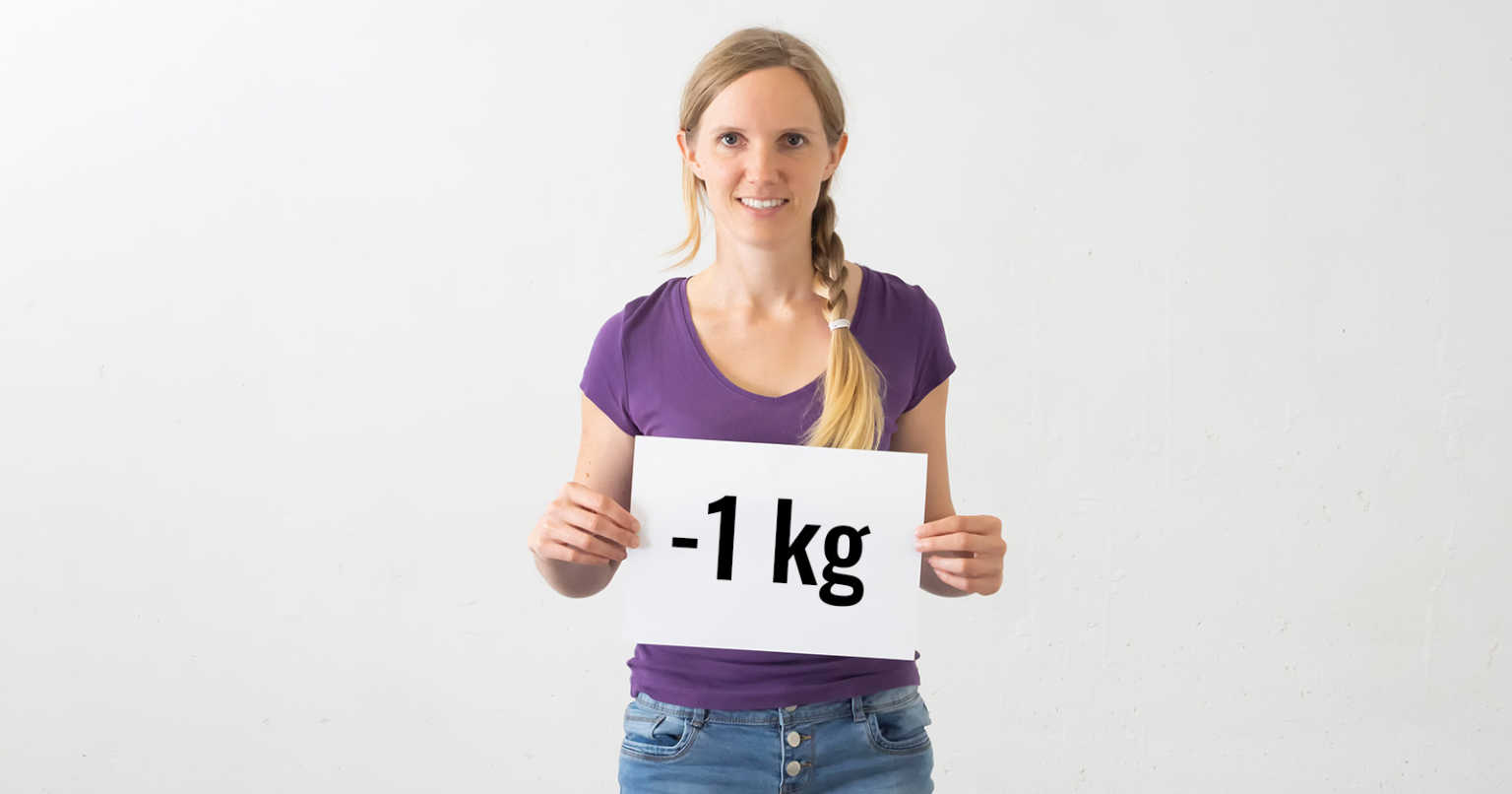 1kg Pro Woche Abnehmen Realistisch
