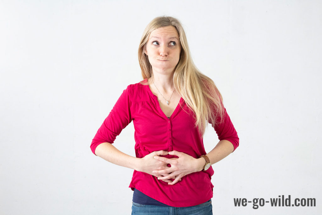 Blähungen vor der Periode: Das hilft gegen Luft im Bauch!